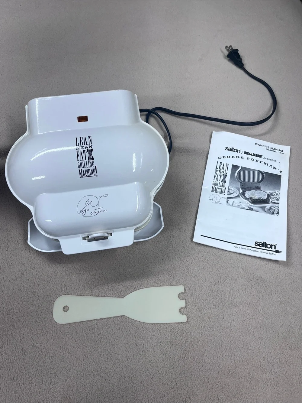 George Foreman's Lean Mean Fat Reducing Grilling Machine